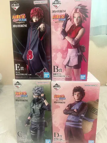 제일복권 NARUTO 돌풍전 B상 C상 D상 E상 피규어
