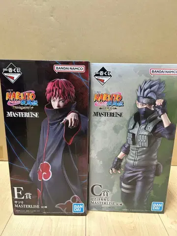 제일복권 NARUTO 돌풍전 피규어 노트 세트