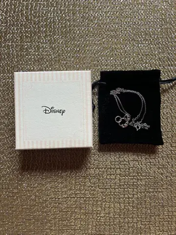 Disney 미키 모티브 스톤 목걸이