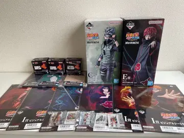 제일복권 NARUTO C상 하타케 카카시 E상 전갈 덤 세트