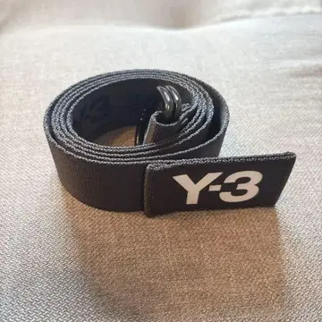 Y-3 웨빙 벨트 블랙 벨트