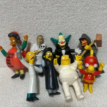 가격 인하 더 심슨 2001년 버거킹 밀토이 할로윈 8체 세트