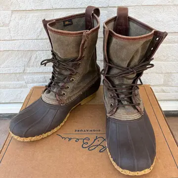 엘엘빈 USA제 빈 부츠 26cm US8 오일드 캔버스