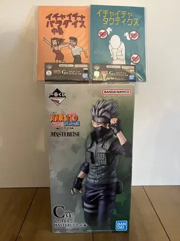 제일복권 NARUTO 돌풍전 C상 하타케 카카시 피규어 세트