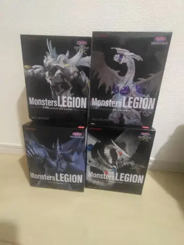 유희왕 Monsters LEGION 피규어 4체 세트