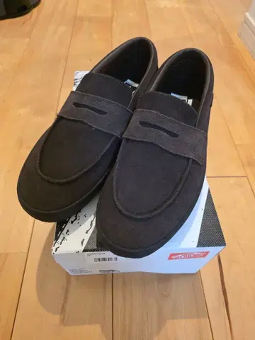 VANS SKATE LOAFER 스웨이드 브라운/블랙 28.0cm