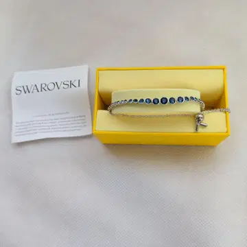 Swarovski 블루 크리스탈 팔찌