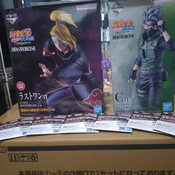 제일복권 NARUTO 돌풍전 라스트 원상 데이다라 C상 카카시 하위상