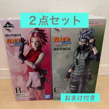 NARUTO 제일복권 [ B상 사쿠라 ] [ C상 카카시 ] 2점 세트