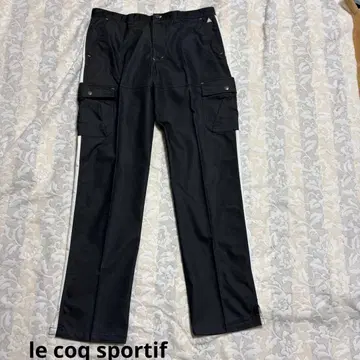 르꼬끄 스포르티브 카고 골프 팬츠 블랙 XL