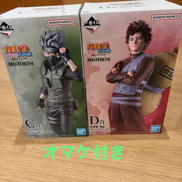 제일복권 NARUTO C상 하타케 카카시 D상 가아라 피규어 세트