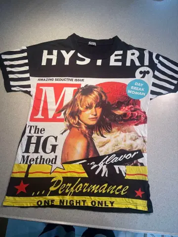 HYSTERIC GLAMOUR 반팔T셔츠
