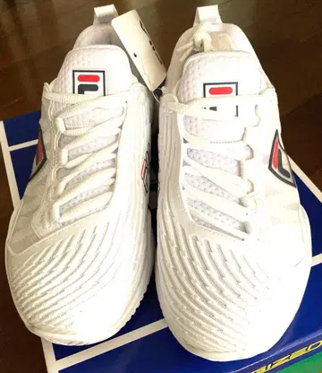 FILA 테니스 신발 화이트 24cm 옴니 클레이