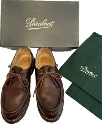 새상품급 Paraboot MICHAEL 파라부트 미카엘 카페 39.5