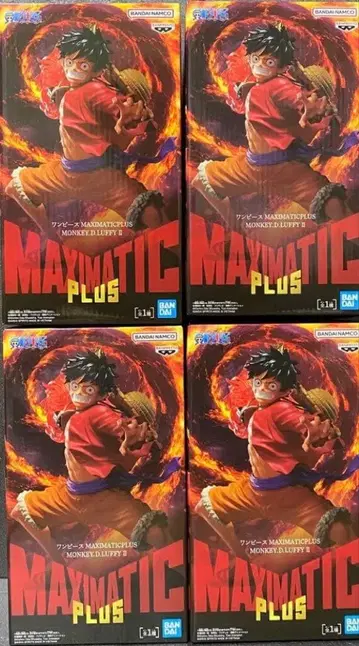 원피스 MAXIMATIC PLUS 몽키 D 루피 4개 세트