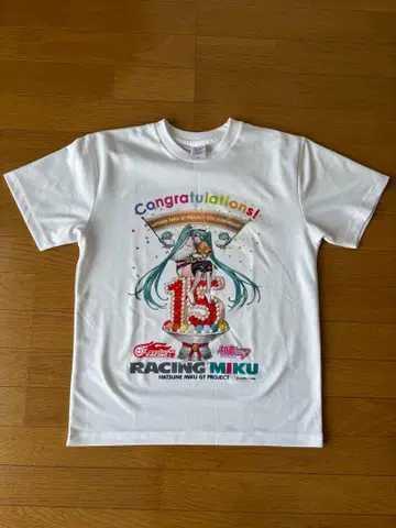 레이싱 미쿠 2023 서킷 T셔츠 15th AnniversaryVer.