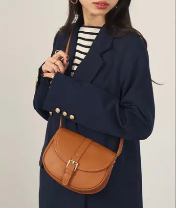 [ MARCO BIANCHINI ] 이탈리아 가죽 벨트 숄더백