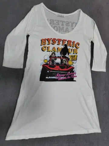 HYSTERIC GLAMOUR 7부 소매 원피스