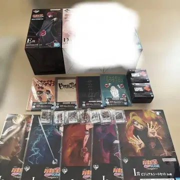 제일복권 NARUTO 돌풍전 피규어 세트