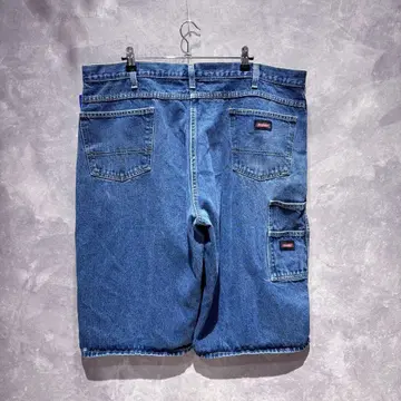 USA 구제 Dickies 디키즈 데님 하프 팬츠 baggy