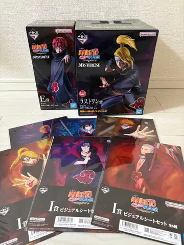 제일복권 NARUTO E상 전갈 라스트 원상 데이다라 I상 6종 컴프