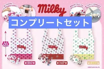 에코백 밀키 milky 캔디 전 3종 세트 컴플리트 후쿠야
