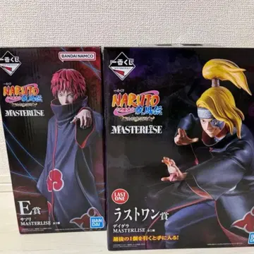제일복권 NARUTO 질풍전 사소리 데이다라 피규어 세트 라스트 원