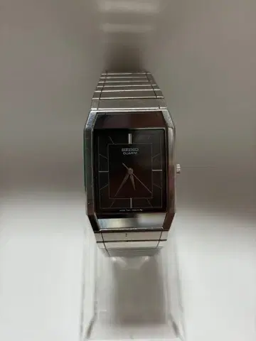 SEIKO QUARTZ 7431-5360 손목시계 실버 블랙