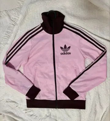 adidas 트랙탑 핑크 브라운