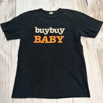 초기 TMT 기무라 타쿠야 착용 buybuy BABY 티셔츠 블랙 백 로고