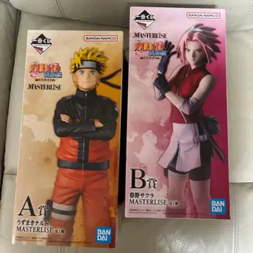 NARUTO 돌풍전 제일복권 A상 나루토 B상 사쿠라 피규어