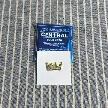 kingGnu 핀 배지 핀즈 CROWN 로고 central 투어