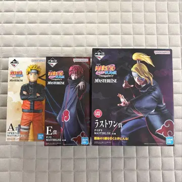 제일복권 NARUTO 질풍전 피규어 비주얼 시트 세트