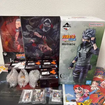 제일복권 NARUTO 돌풍전 C상 하타케 카카시 하위상 세트