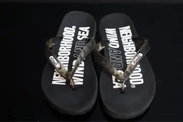NEIGHBORHOOD WIND AND SEA 비치 샌들 L