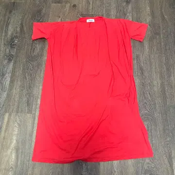 zucca 레드 반팔 티셔츠
