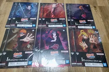제일복권 NARUTO 돌풍전 I상 비주얼 시트 전 6종 2매 세트