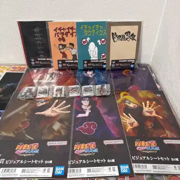 제일복권 NARUTO 돌풍전 G상 H상 I상 세트