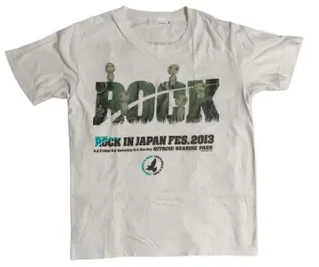 ROCK IN JAPAN 록킨 2013년 지브리 콜라보 티셔츠