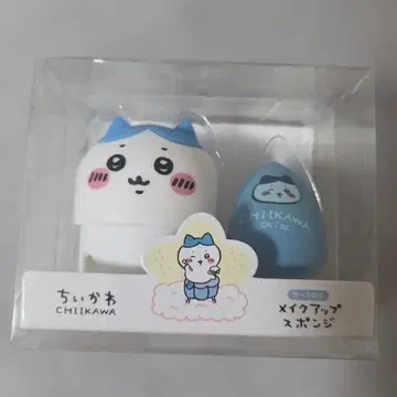 치이카와 하치와레 케이스 포함 메이크업 스펀지