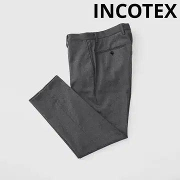 INCOTEX 인코텍스 워셔블 테크노 울 팬츠 35형