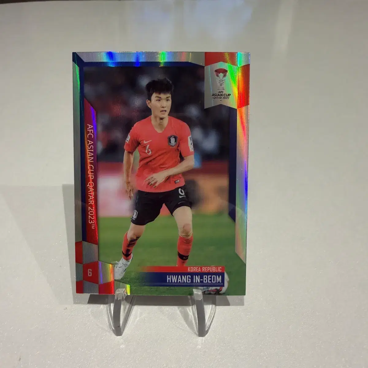 2023 AFC 아시안컵 카타르 황인범 실버 카드