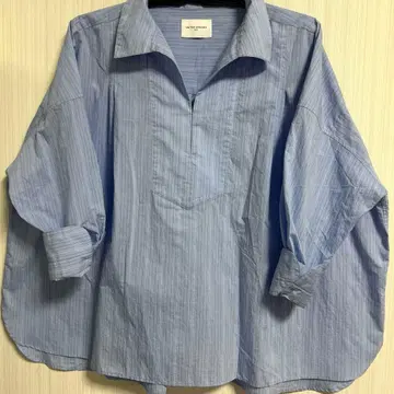 UNITED ARROWS TOKYO 스키퍼 스트라이프 블라우스