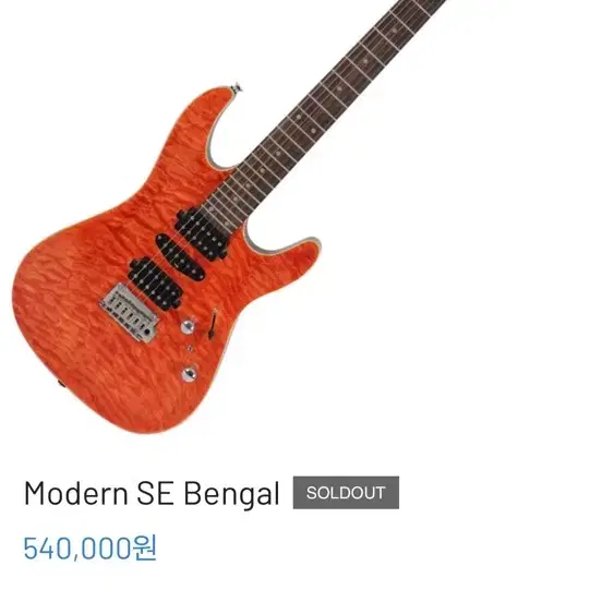 스윙 모던 SE 벵골 일렉 급처!!