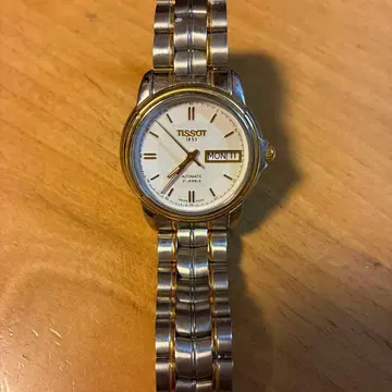 TISSOT 1853 자동 와인딩 손목시계 콤비 컬러