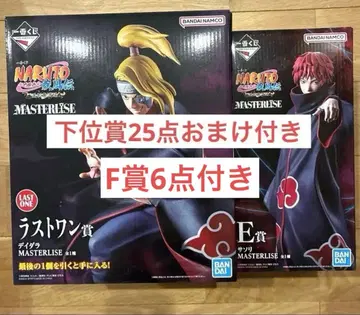 NARUTO 제일복권 E상 라스트원상 사소리, 데이다라 피규어