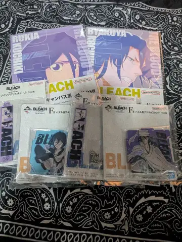 BLEACH 제일복권 쿠치키 루키아 쿠치키 뱌쿠야 세트
