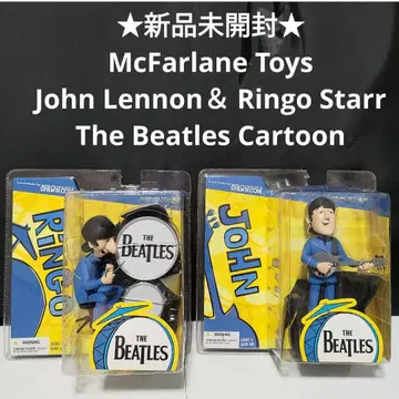 새상품 McFarlane Toys 비틀즈 존 레논 + 링고 스타