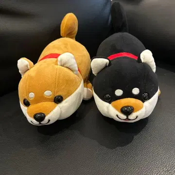 해피마메시바 봉제 인형 모찌모찌 2체 세트