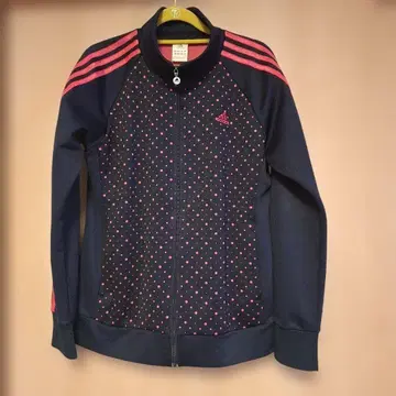 레어 사이즈 adidas 도트 무늬 트랙 자켓 저지